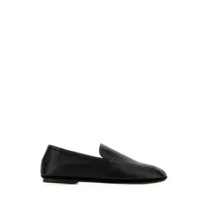 Lemaire Men Black Leather Loafers